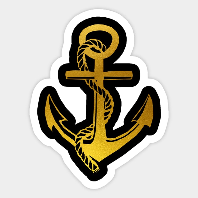 Anchor Sticker by erzebeth